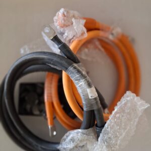 Heavy-Duty Battery Power Cable with Ring Terminals